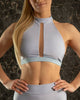 TOP STRAP GRAY BLUE PASTEL