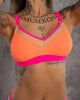 ARUBA BATHING TOP NEON ORANGE 3D