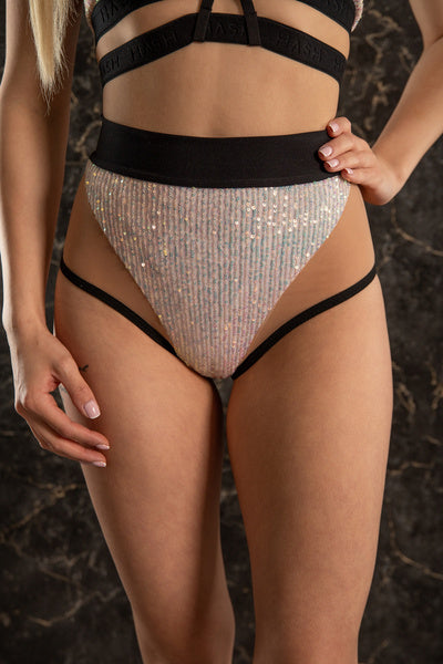 GLOW SHORTS LIGHT SEQUIN LIMITED SERIES !