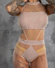 ZWARTE SHOWTIME ZWEM BODYSUIT