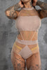ZWARTE SHOWTIME ZWEM BODYSUIT