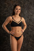 SET - ARUBA LOW/HIGH SHORTS + GARTER CHANTALLE BLACK