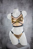 SHORTS ARUBA LOW /HIGH GOLD WITH BLACK FINISH- LIMITED SERIES!