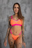 SWIMMING SHORTS ARUBA LOW /HIGH NEON ORANGE 3D