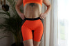 SHORT RAIDER ORANGE NEON 3D BLACK MESH BLACK RUBBER OUTLET -50%