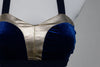 TOP WONDERWOMAN ROYAL BLUE - GOLD AND NAVY RUBER) -40%