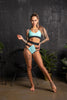 EMPIRE SHORTS MINT MET ZWARTE AFWERKING