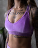 TOP LARA JELLY BELLY UNICORN PURPLE VELOUR