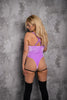 BRITNEY JELLY BUIK EENHOORN FLUWELEN BODYSUIT