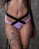BOTTOMS  KIM JELLY BELLY UNICORN VELOR WITH BLACK STRIPES