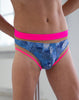 DREAM MEN JEANS WITH PINK TRIM