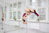 GLOW SHORTS BURGUNDY GLITTER VELVET