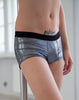 HEREN ZWARTE SPARK BOXERSHORTS MET EEN ZWARTE Bies