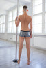HEREN ZWARTE SPARK BOXERSHORTS MET EEN ZWARTE Bies