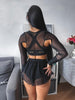 MESHLOOVE MESH ROK SHORTS ZWART