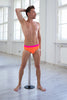 PURE MEN ORANGE NEON 3D WITH PINK FINISH