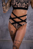 SHORTS MESH DAMASK WITH BLACK FINISH