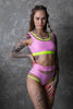 TOP BOSS MAMMA BABY ROZE MET NEON-GELE AFWERKING