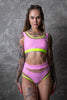 TOP BOSS MAMMA BABY ROZE MET NEON-GELE AFWERKING