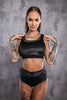 TOP BOSS MAMMA BLACK GLITTER VELVET