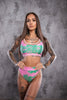 TOP BOSS MAMMA VERSACE PINK-GREEN