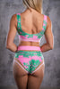 TOP BOSS MAMMA VERSACE PINK-GREEN