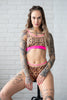 TOP BOSS MAMMA WARM PATTERN WITH NEON-ROSE FINISH