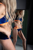 TOP KIM ROYAL BLUE WITH ORANGE FINISH