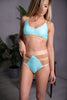 TOP LARA MINT WITH NUDE STRIPS