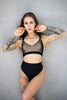 TOP LARA WITH BLACK MESH
