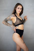 TOP LARA WITH BLACK MESH