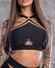 BLACK TRIANGLE TOP