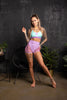 PURPLE SET BRAVE SHORTS + MESH SHORTS