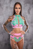 DREAM SHORTS VERSACE PINK-GREEN