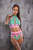 DREAM SHORTS VERSACE PINK-GREEN