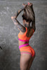 TOP BOSS MAMMA ORANGE 3D WITH NEON-PINK FINISH