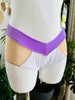 SHORT MY FAV WHITE 3D UNICORN VELVET NUDE MESH OUTLET -40%