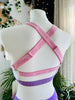TOP KIM WHITE 3D UNICORN VELVET AND PURPLE/BABY PINK RUBBER OUTLET -40%