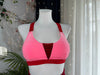 TOP KIM BABY PINK VELVET AND RED FINISH OUTLET -35%