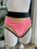 DREAM PINK VELVET NUDE MESH AND BLACK FINISH OUTLET -30%