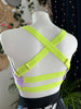 TOP KIM JELLY BELLY UNICORN PURPLE VELVET WITH NEON-YELLOW RUBBER OUTLET -35%