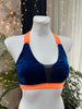 TOP KIM ROYAL BLUE VELOUR ORANGE RUBBER OUTLET -35%