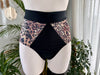 SAUCY SHORT BLACK WITH PANTHERE OUTLET -30%