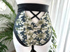 SAUCY SHORT BLACK LEATHER MORO OUTLET -35%