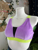 TOP KIM JELLY BELLY UNICORN PURPLE VELVET WITH NEON-YELLOW RUBBER OUTLET -35%