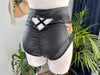EMPIRE BLACK ECO LEATHER PANTHERE OUTLET -30%