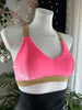 TOP LARA BABY PINK VELVET NUDE RUBBER OUTLET -35%