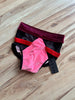 EMPIRE PINK VELVET BLACK MESH RED RUBBER AND BURGUNDY FINISH OUTLET -35%