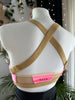 TOP LARA BABY PINK VELVET NUDE RUBBER OUTLET -35%