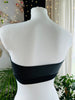 TOP WONDERWOMAN BLACK LEATHER /BARBIE PINK VELOR AND BLACK RUBBER -40%